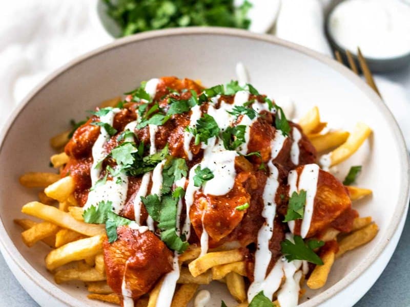 Butter Chicken Poutine